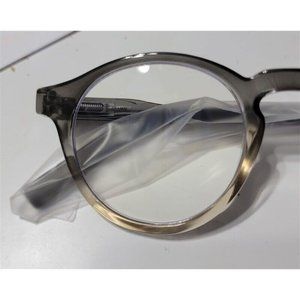 EyeKepper Sheer Gray 1.5 Round Frame Anti Blue Light Reading Glasses 113248